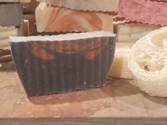 Charcoal With Pink Clay Soap